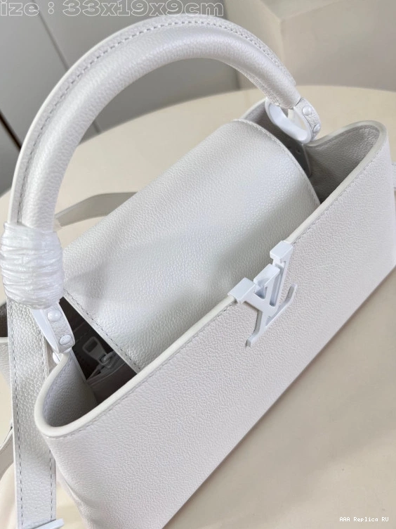 Aaa replica bags MM-33*19*9CM VUITTON LOUIS CAPUCINES 0714